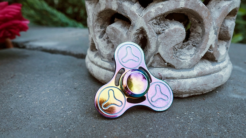 Oryginalny HAND FIDGET SPINNER Metalowy