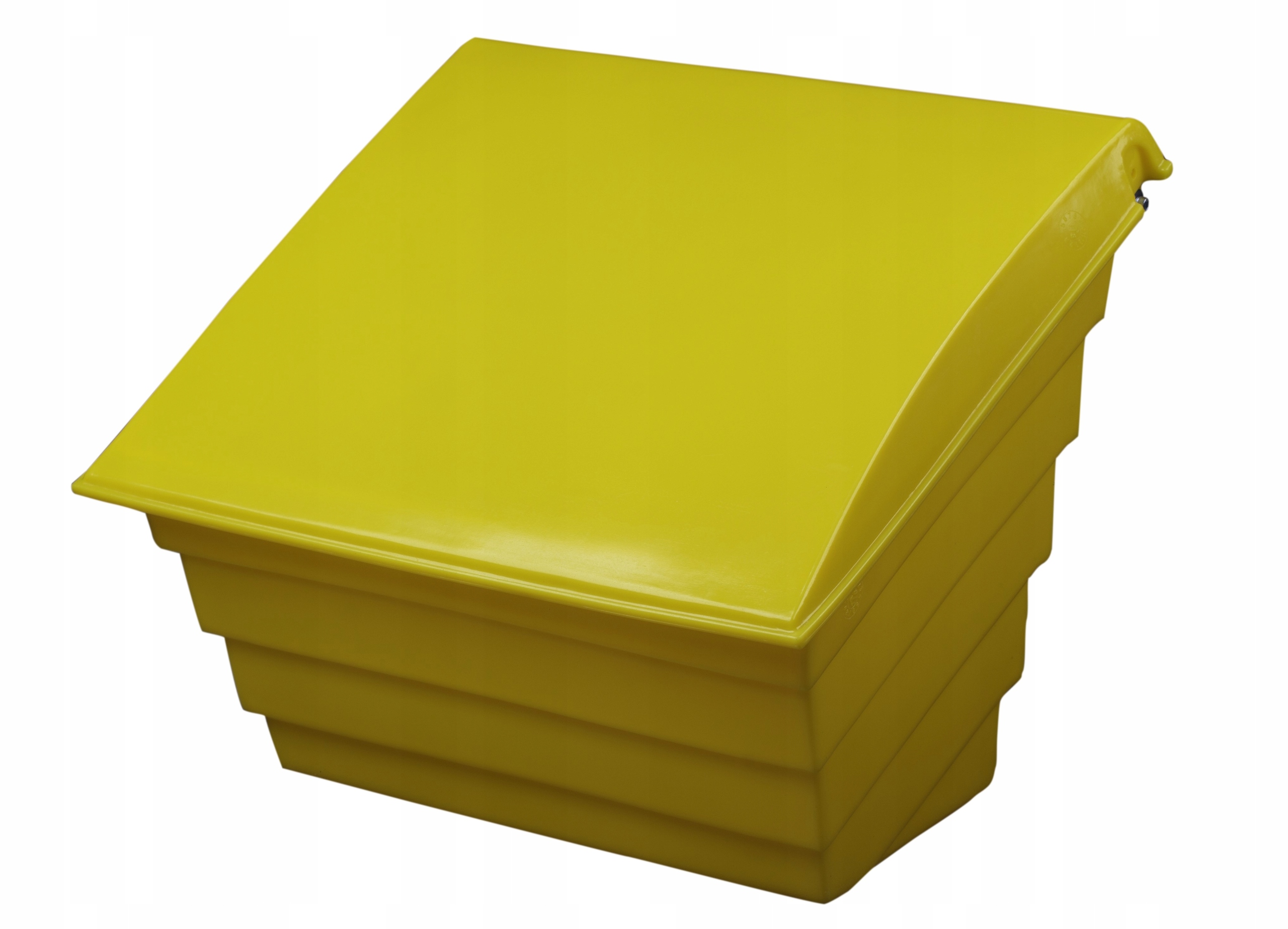 POJEMNIK z klapą na piasek piach sól drogową sorben 70L PPM 70 litrów ŻÓŁTY Marka Marseplast