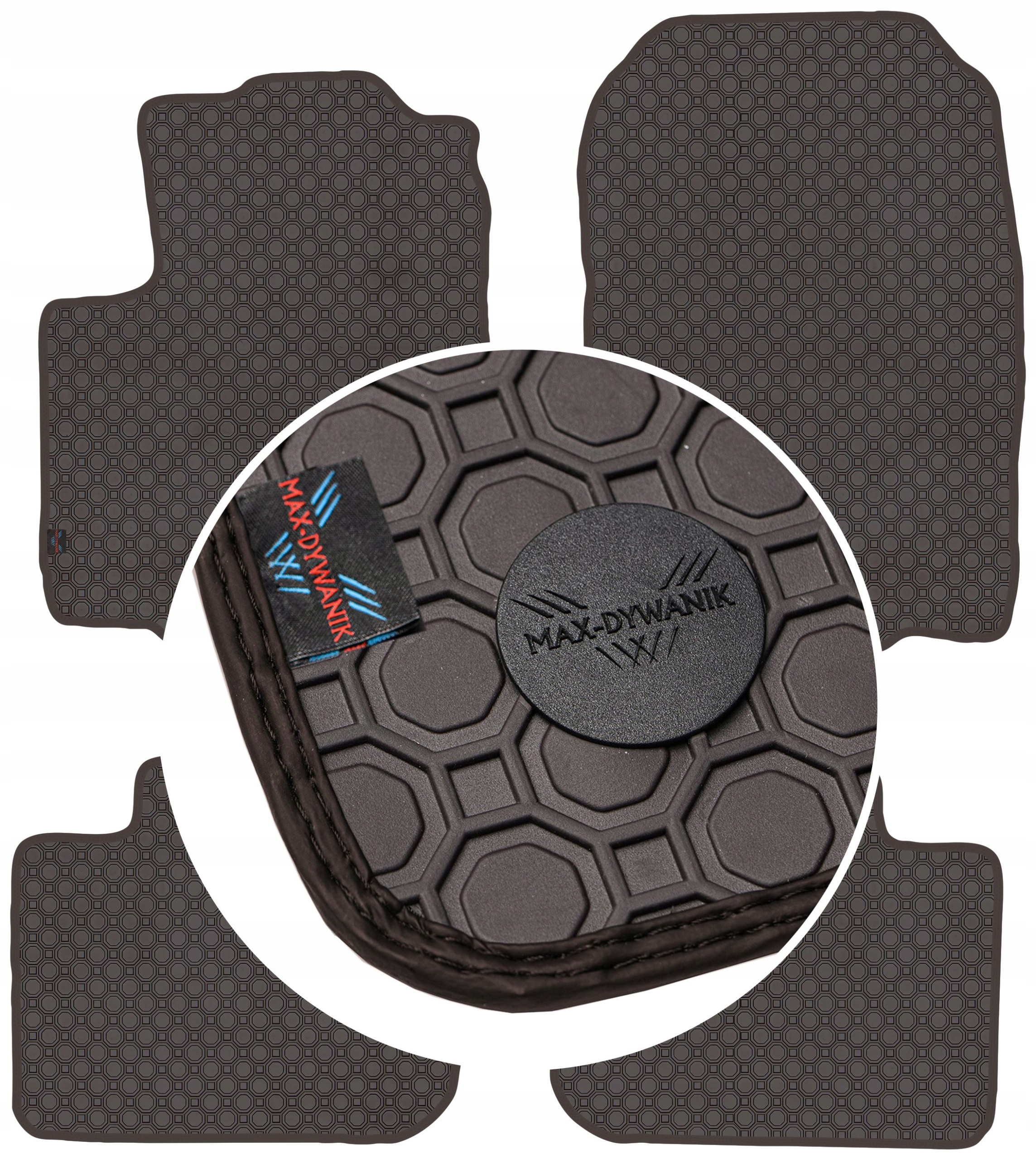 Коврики Max-Коврик резиновые 104789961900 4 el.