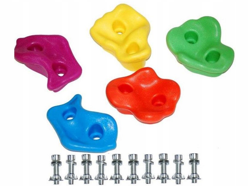 

Jf 5 szt Neon Kamienie do wspinaczki uchwyty Duże