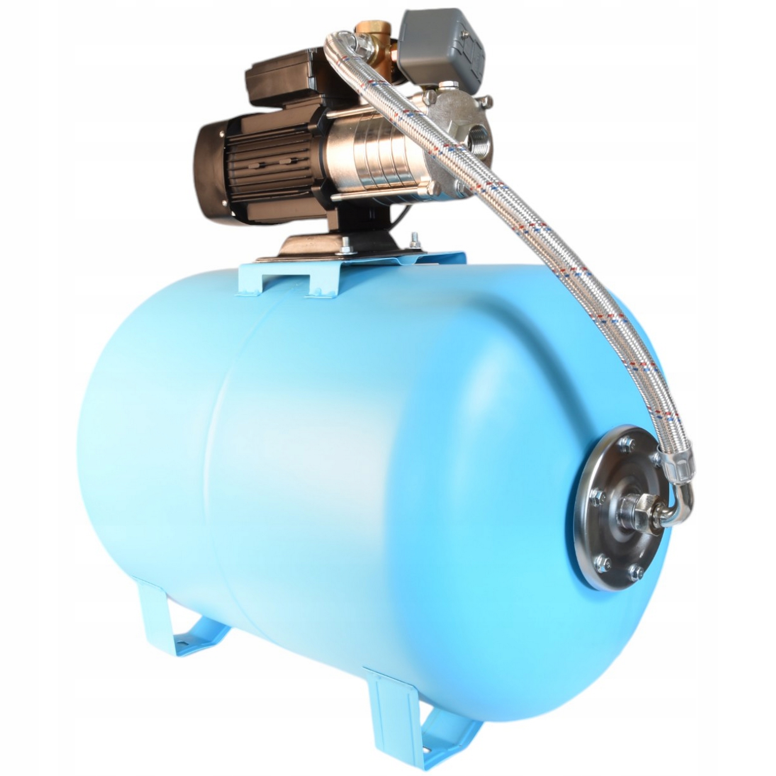 Hydrofor 100 L Na Vodu Hydroforová Pumpa Alpinox Pro 750 Inox Sada