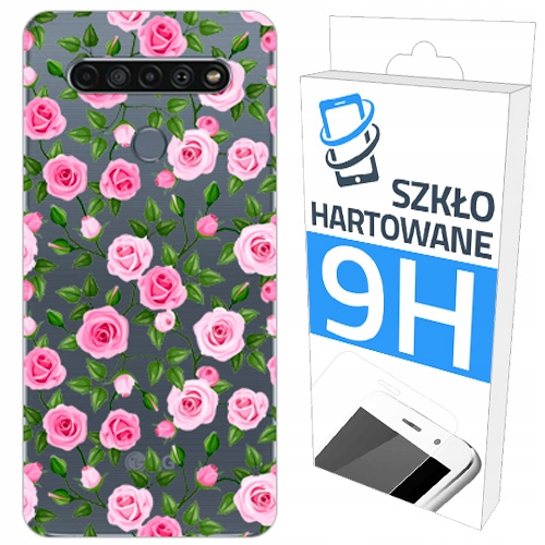 

200 wzorów Etui+szkło Hartowane do Lg K61 Obudowa