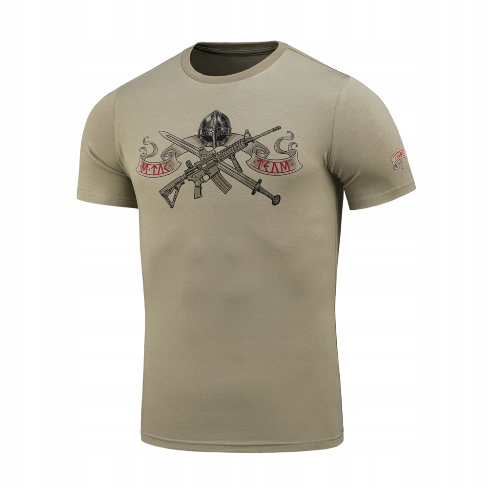 M-Tac Koszulka T-shirt Męska Bawełna Taktyczna Wojskowa Keep Calm Tan L