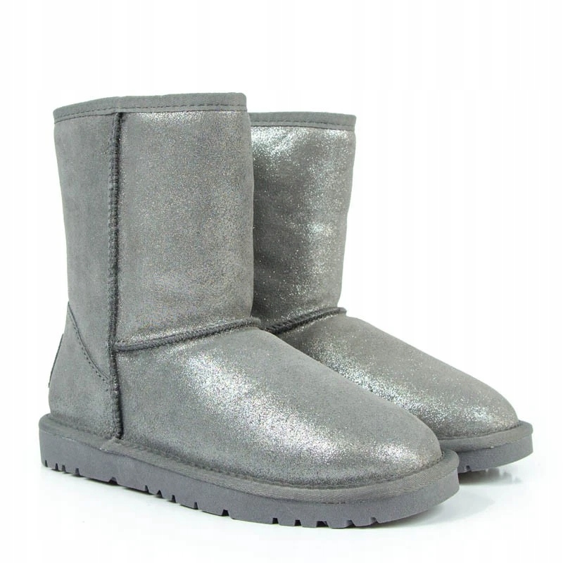 Kelara K21210 Kotníkové Boty Sněhule Kůže Šedá 37