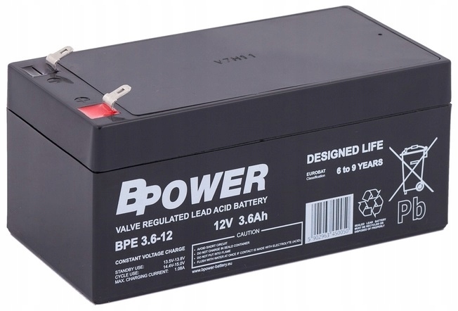 BPE3,6-12 12V 3.6AH Do Ups Przemysł Zasilacz Awaryjny Serwer Szaf Rack Tele