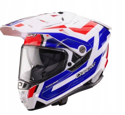 Prilba Caberg Tanami Ranger L Biela/Červená/Modrá