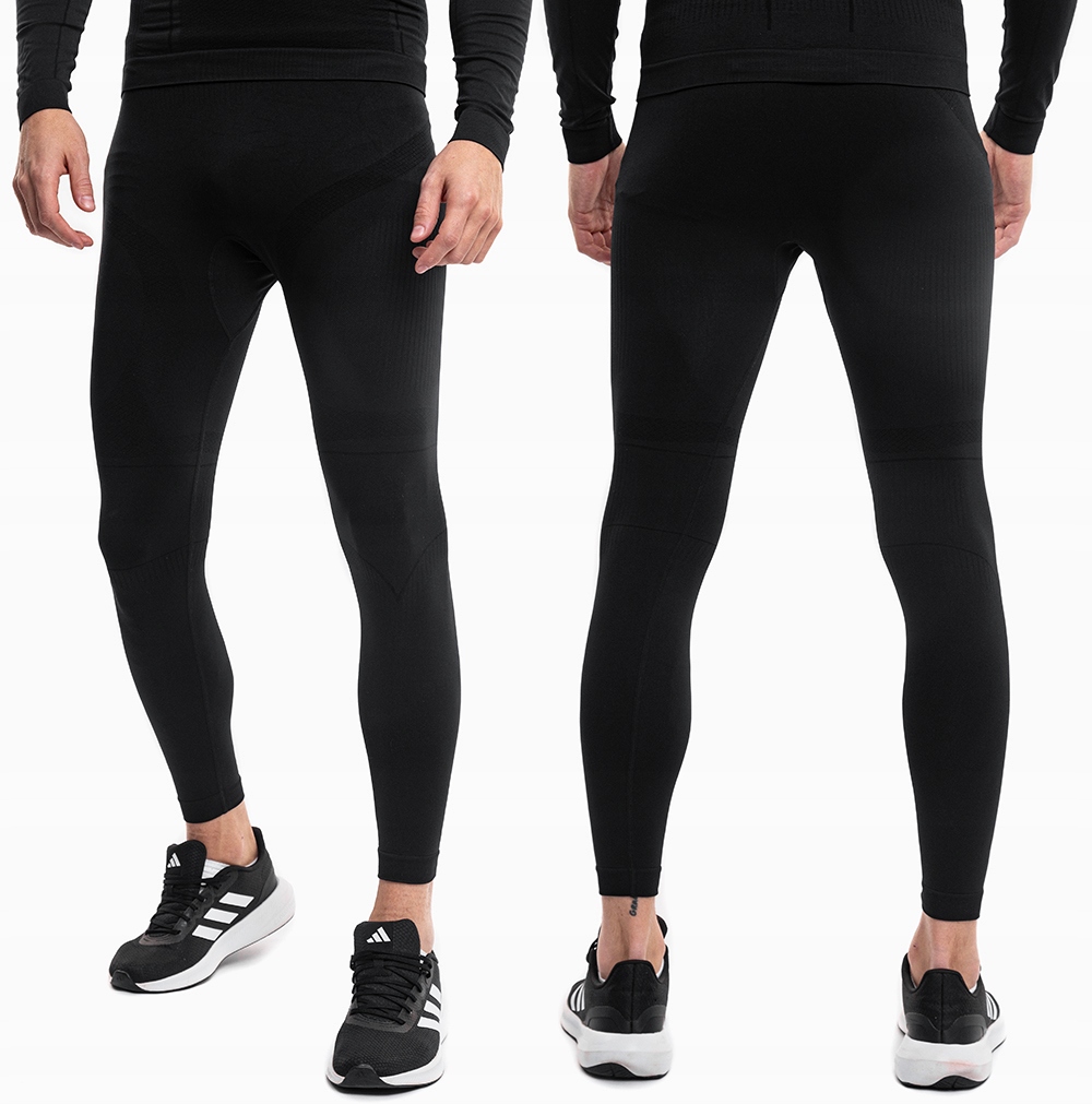 Pánské termoaktivní kalhoty 4F Bezšvové Sportovní Černé 2XL/3XL