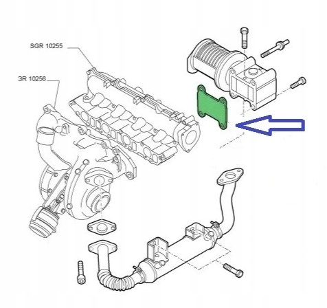 Zaślepka EGR 1.9JTD ALFA ROMEO FIAT 1.9CDTi OPEL Producent części ADITECH