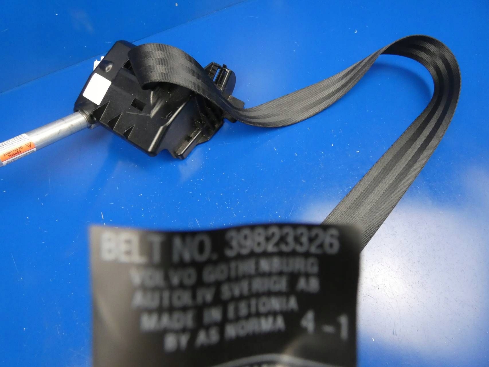 VOLVO V60 und S60 II Gurten Sicherheits mitte heck hinten