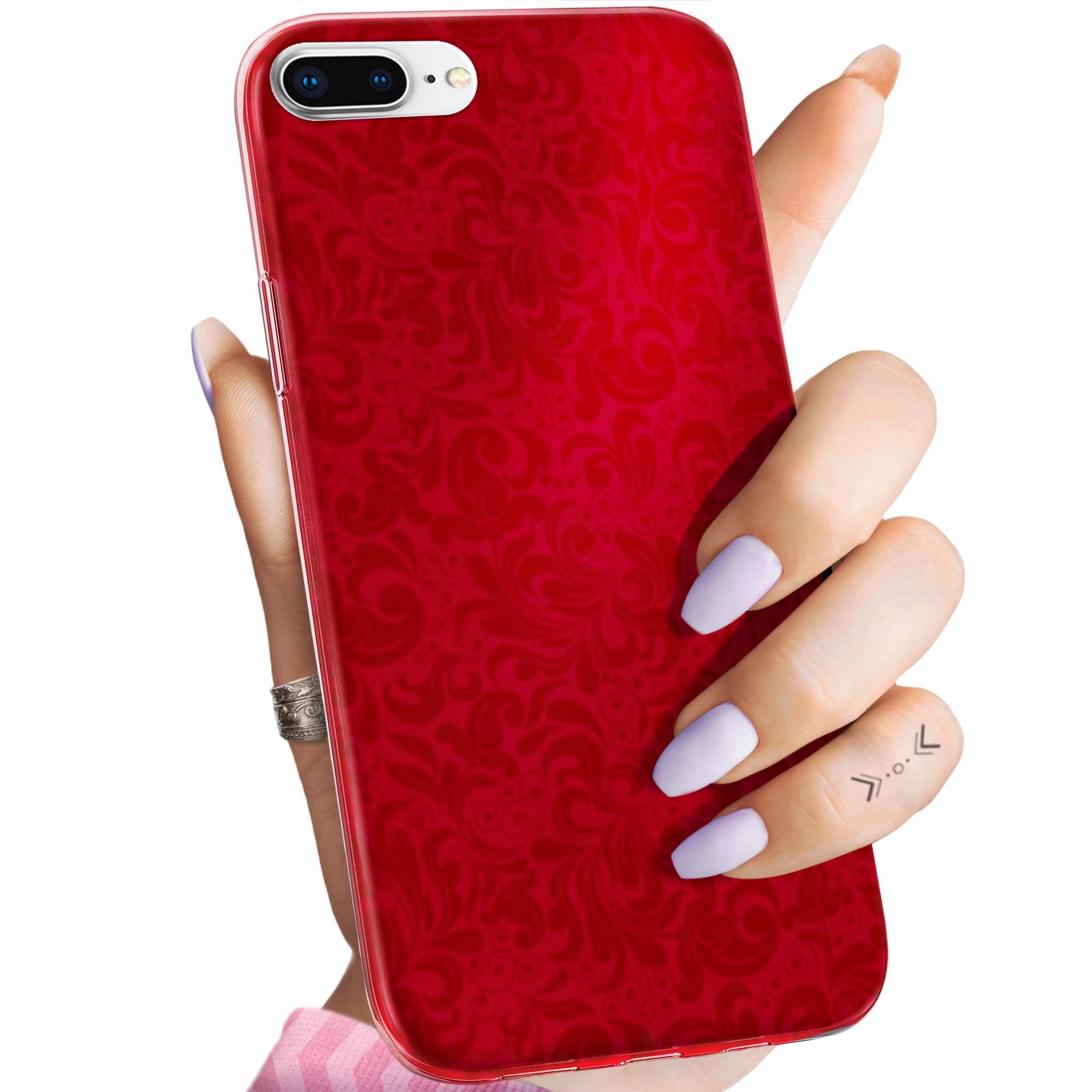 Iphone 8 Plus Red w Etui case pokrowce i obudowy na telefony Allegro.pl