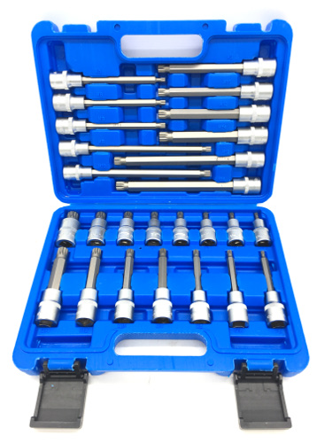 KLUCZE TRZPIENIOWE 1 2 SPLINE 12 kat DLUGIE M5 M16 Weight with packaging 3 kg