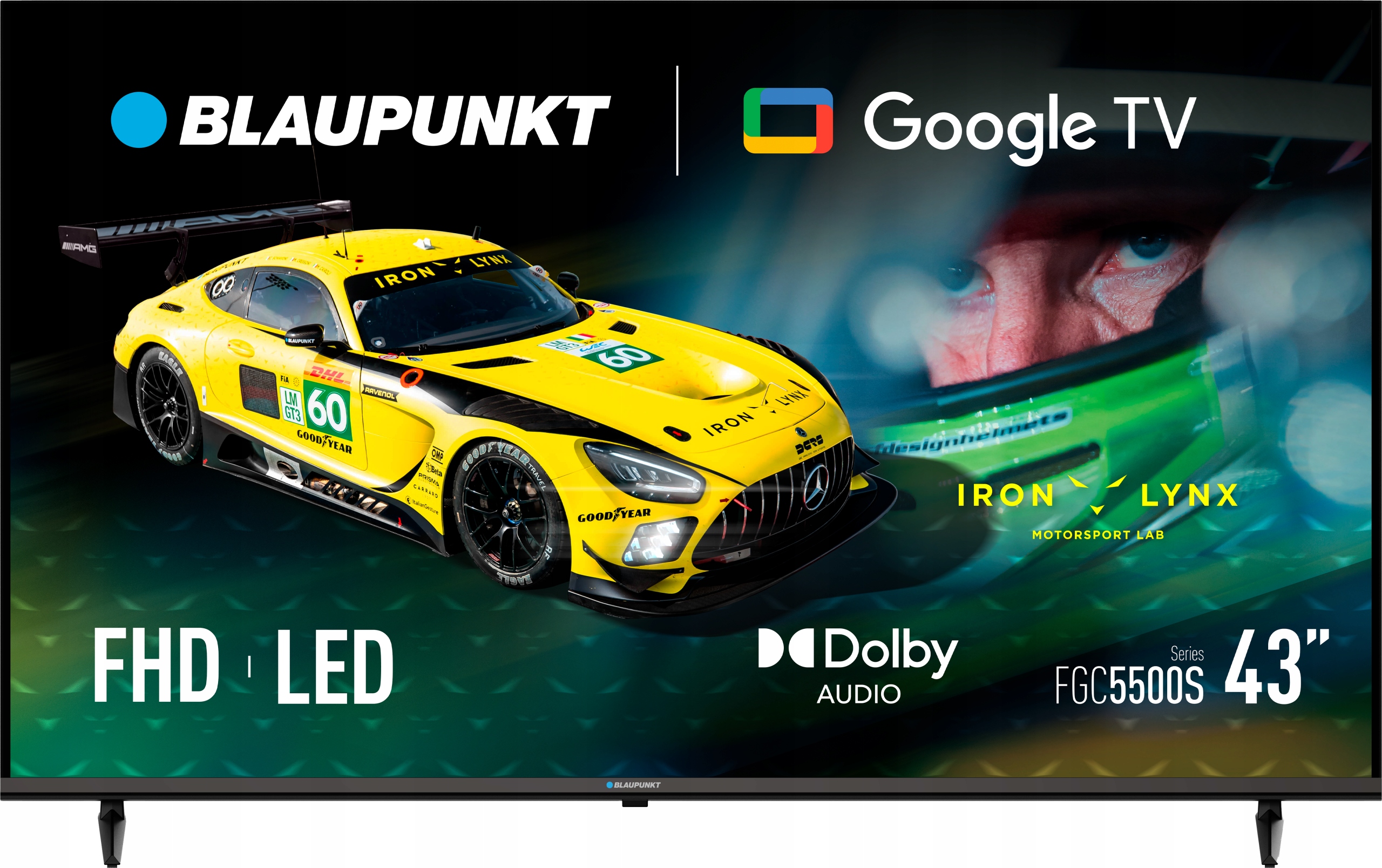 Blaupunkt 43FGC5500S –Smart Tv Google Tv Full Hd Bluetooth WiFi Dolby Audio