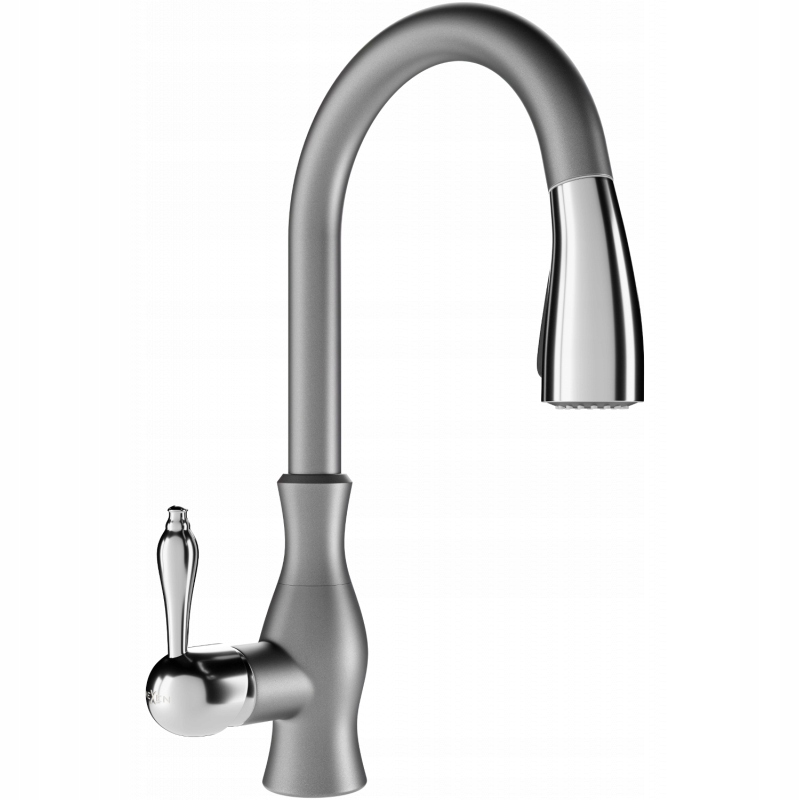 Mexen Savita kuchynská batéria, šedá 672601-61