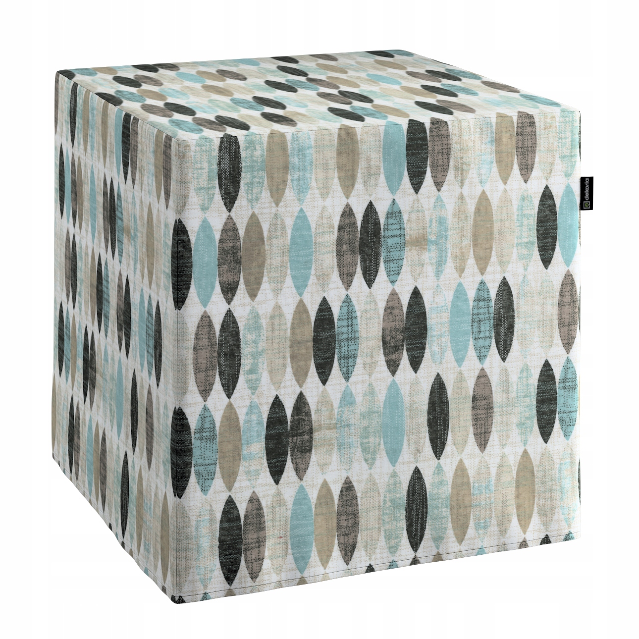 Dekoria Pouf kocka čierna