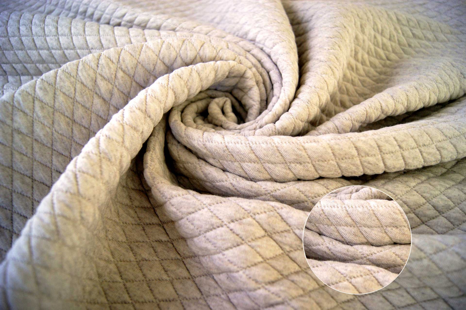 Prošívaný úplet Piknik Bavlna Polyester 2,5mb