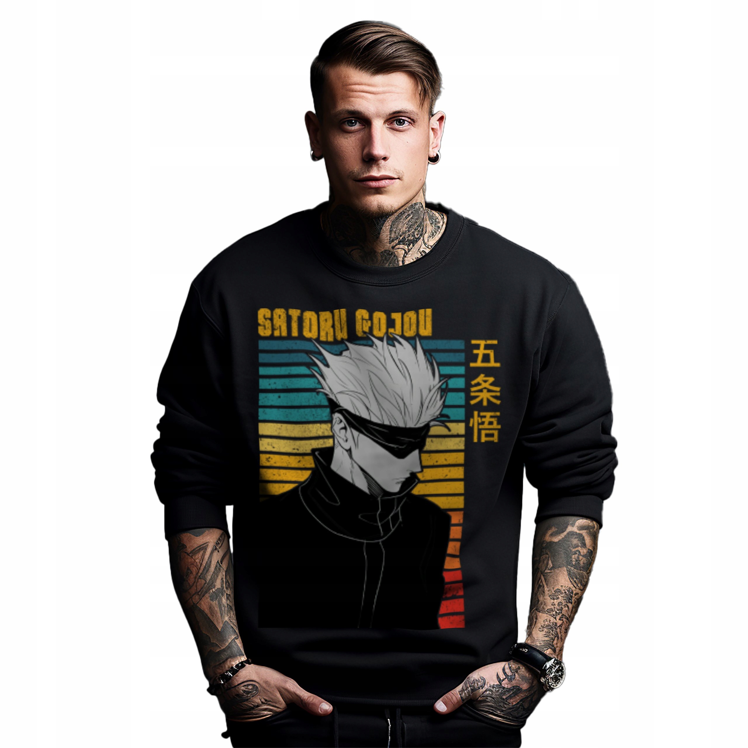 Mikina s potiskem Anime Satoru Gojo