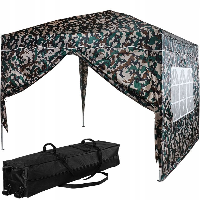 Instent Zahradní párty stan 3 x 3 m, woodland 2 bočnice