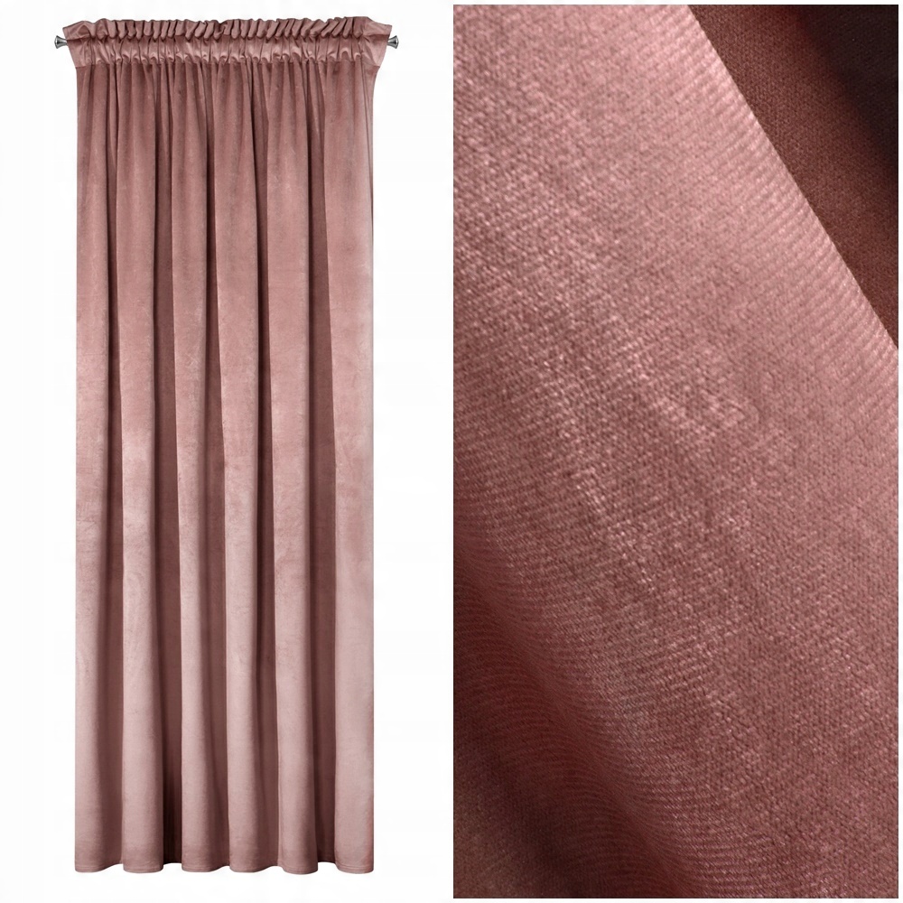 

Zasłona Velvet Plusz Welur 140 X 270 C.pudrowy Róż