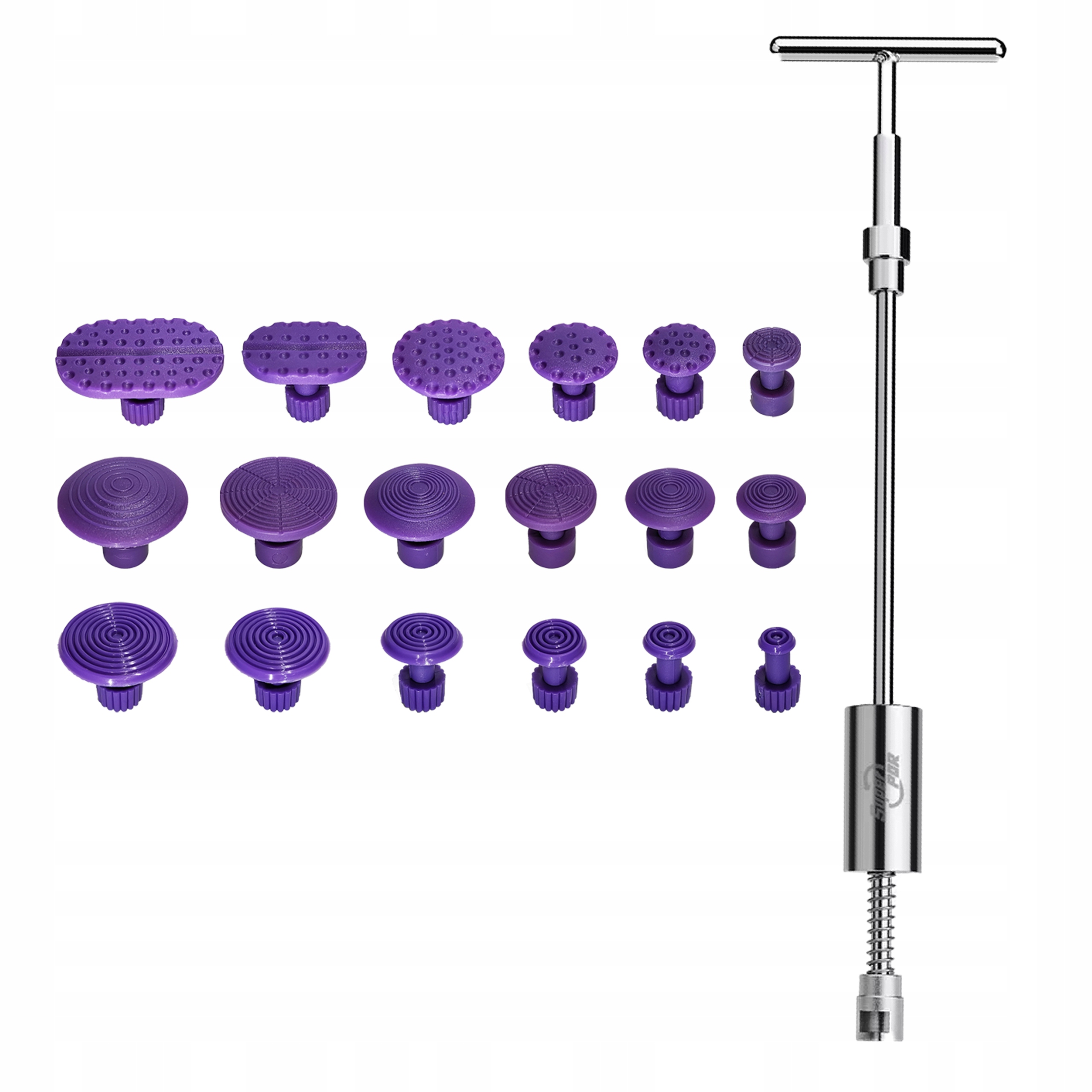 Setrvačné kladivo pdr Vytahování promáčklin Odstranění promáčklin Sada pdr