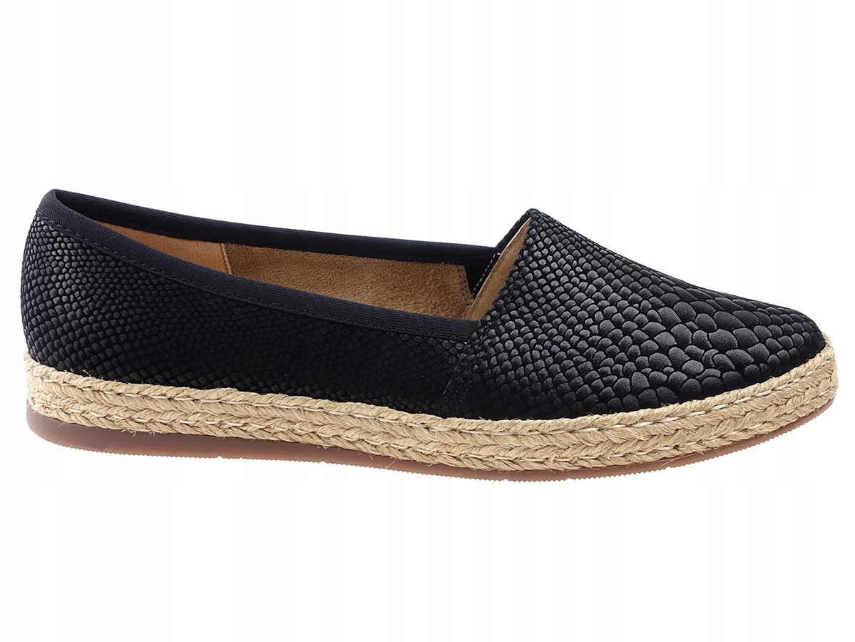 

Ryłko espadryle półbuty 1MMT6 czarne łuska New 36