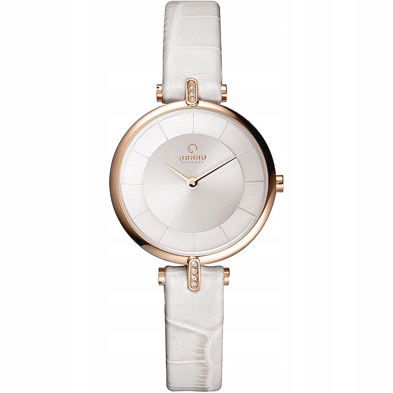 Dámské hodinky Obaku Denmark V168LEVIRW bílé