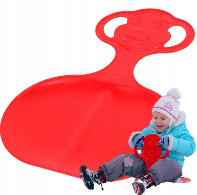 

Duży Ślizg Sanki Jabłuszko Ślizgacz Dupolot Duży