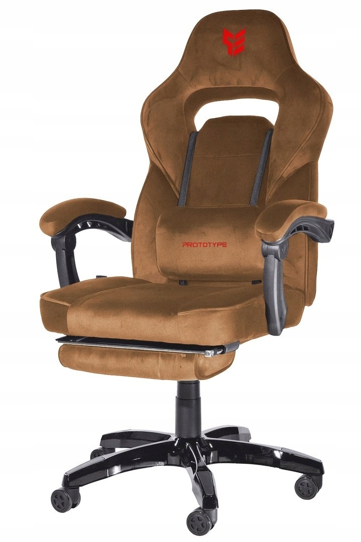 Otočné křeslo k psacímu stolu Titan Brown Alcantara Pro Prototype