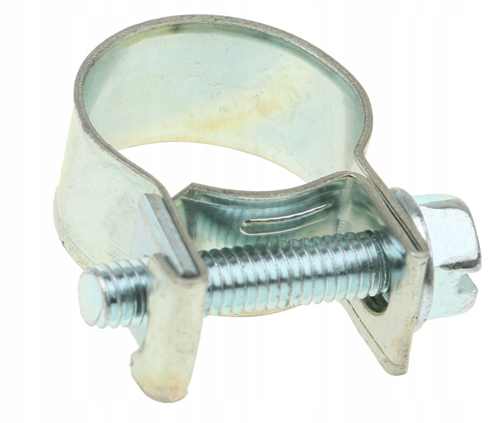 OPASKI ZACISKOWE METALOWE OBEJMY CYBANTY OPASKA MINI GBS SGB 13-15 mm 5 szt Długość 15 mm