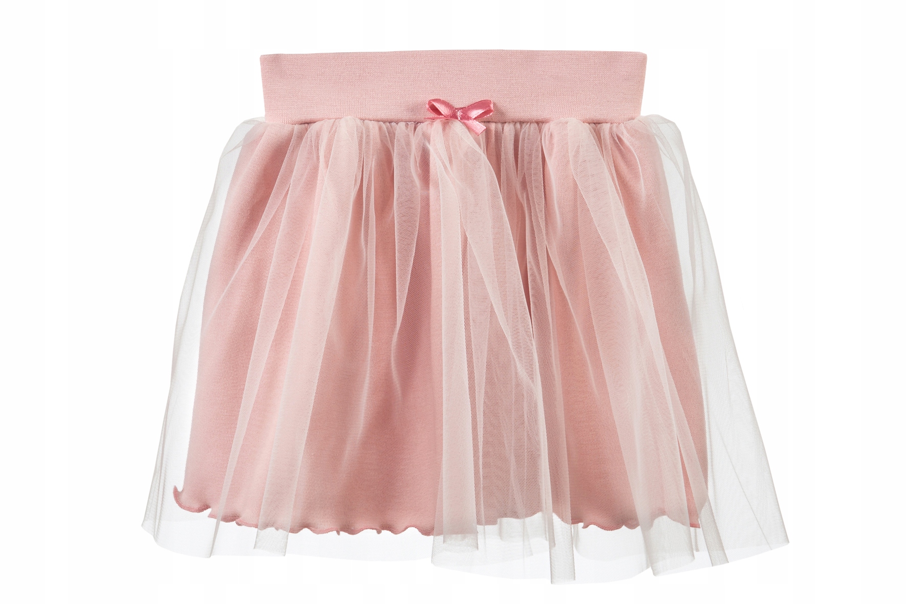 Spódniczka tiulowa 86/92 róż "Kokardka"