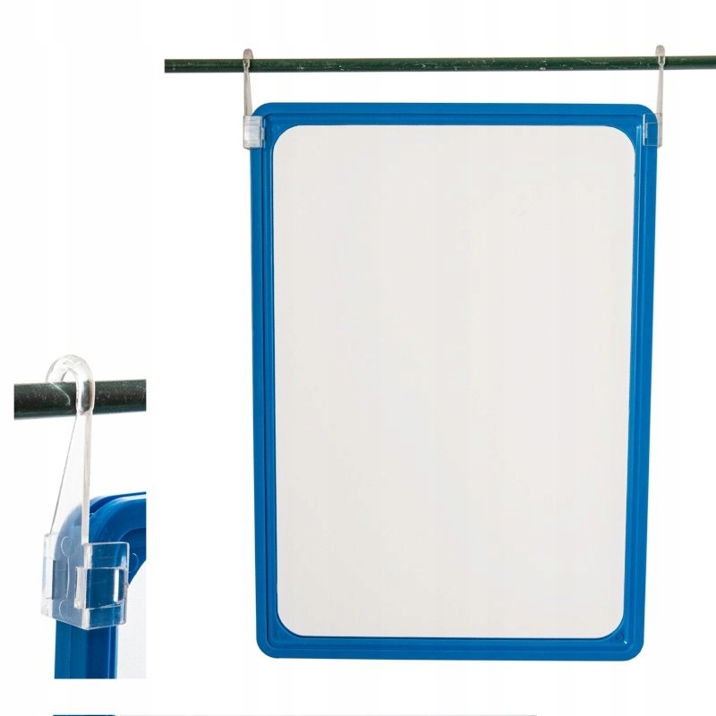 Ramka plastikowa REKLAMOWA z haczykami PLAKAT A3