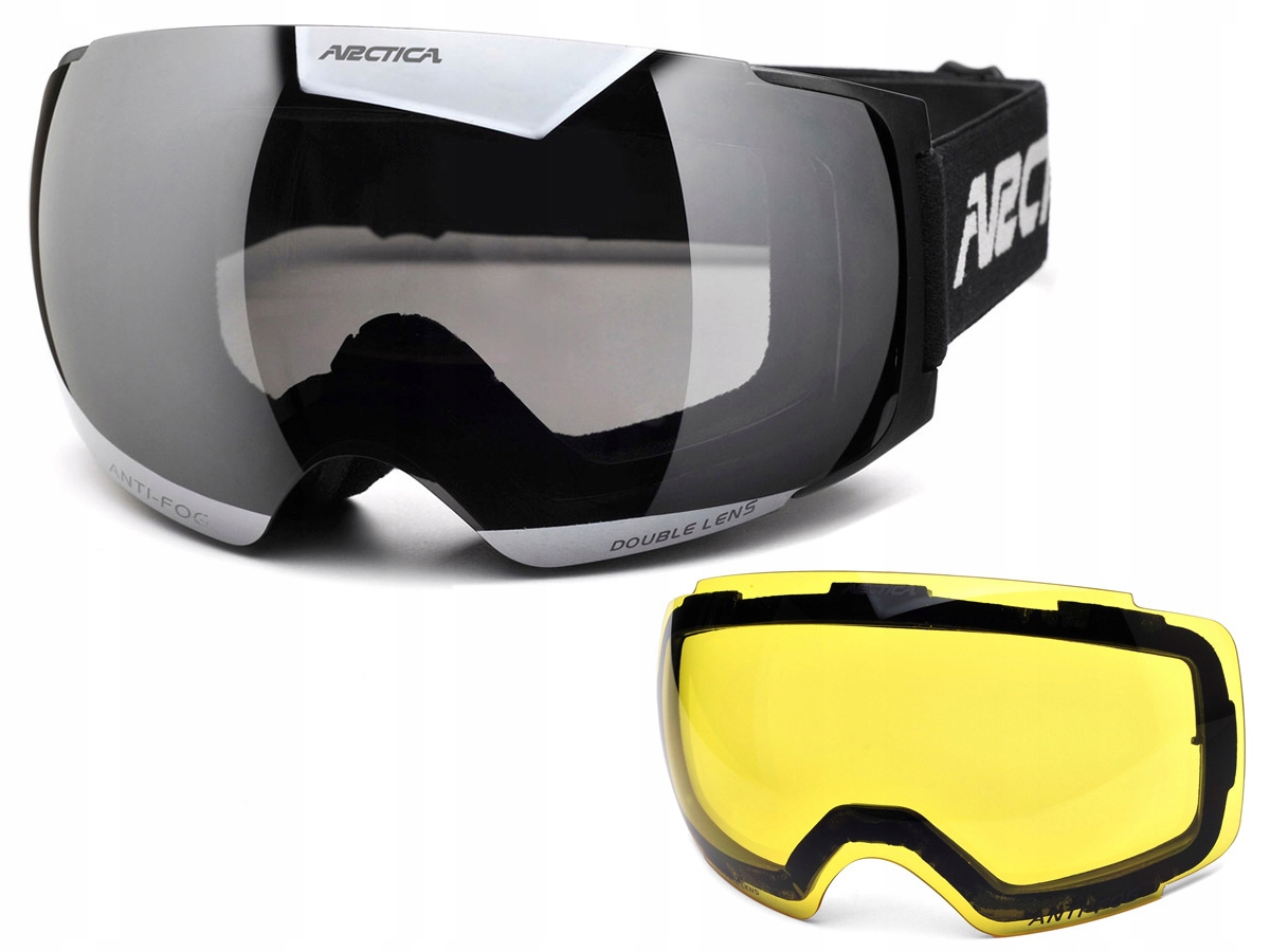 Lyžařské Brýle Arctica G-105 S3 Rozjasňující Sklo Žlutá Kat. 1 S1
