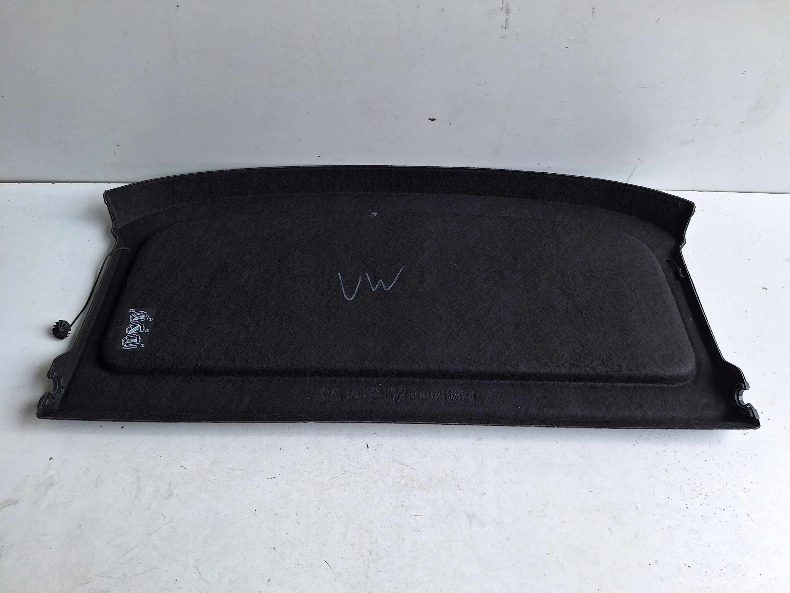 VOLKSWAGEN GOLF VII HB 12-16 rear plato