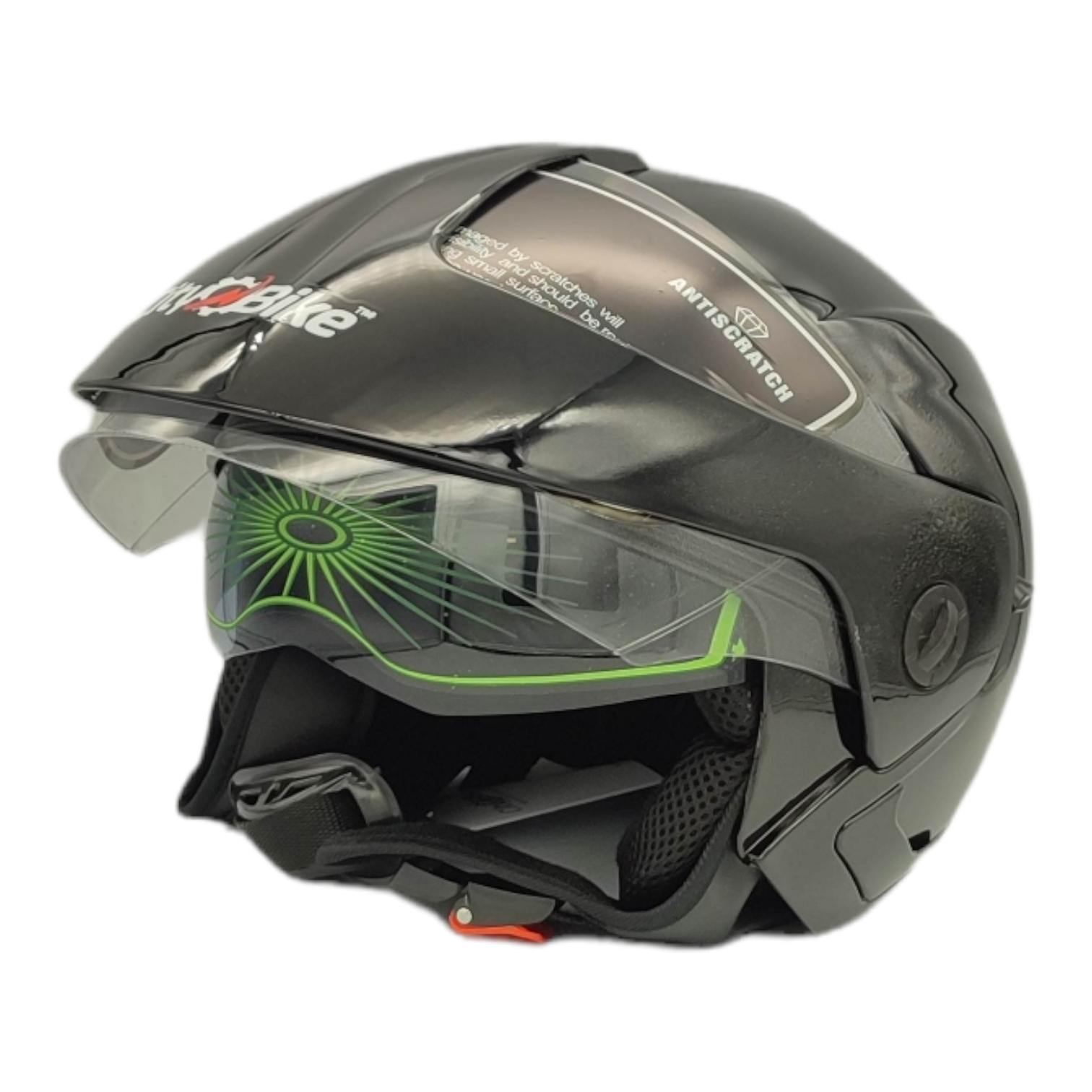 

Kask Motocyklowy Na Skuter Otwarty + Blenda Okazja