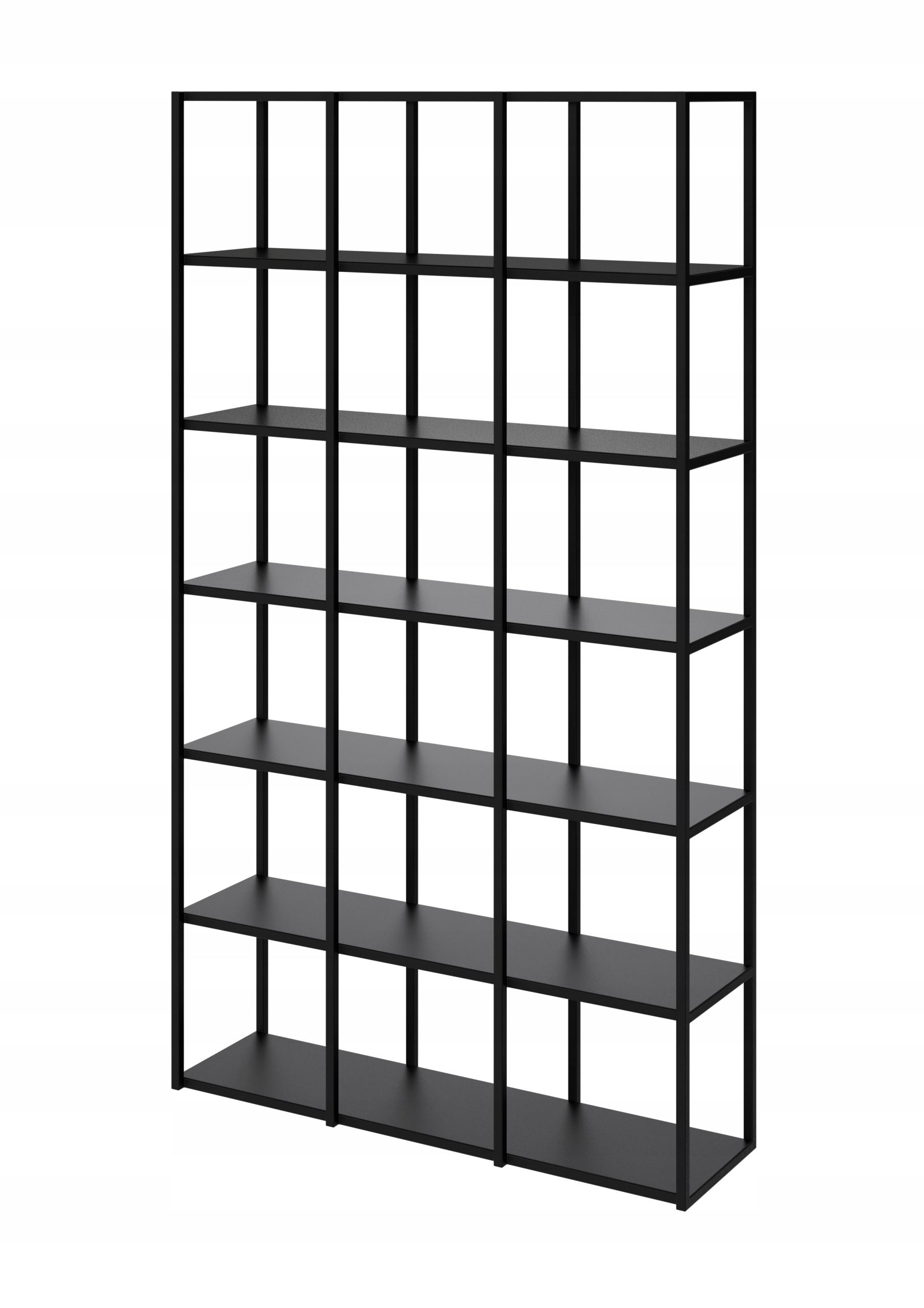 Regál Steel Box 212x120 Loft knihy a pořadače