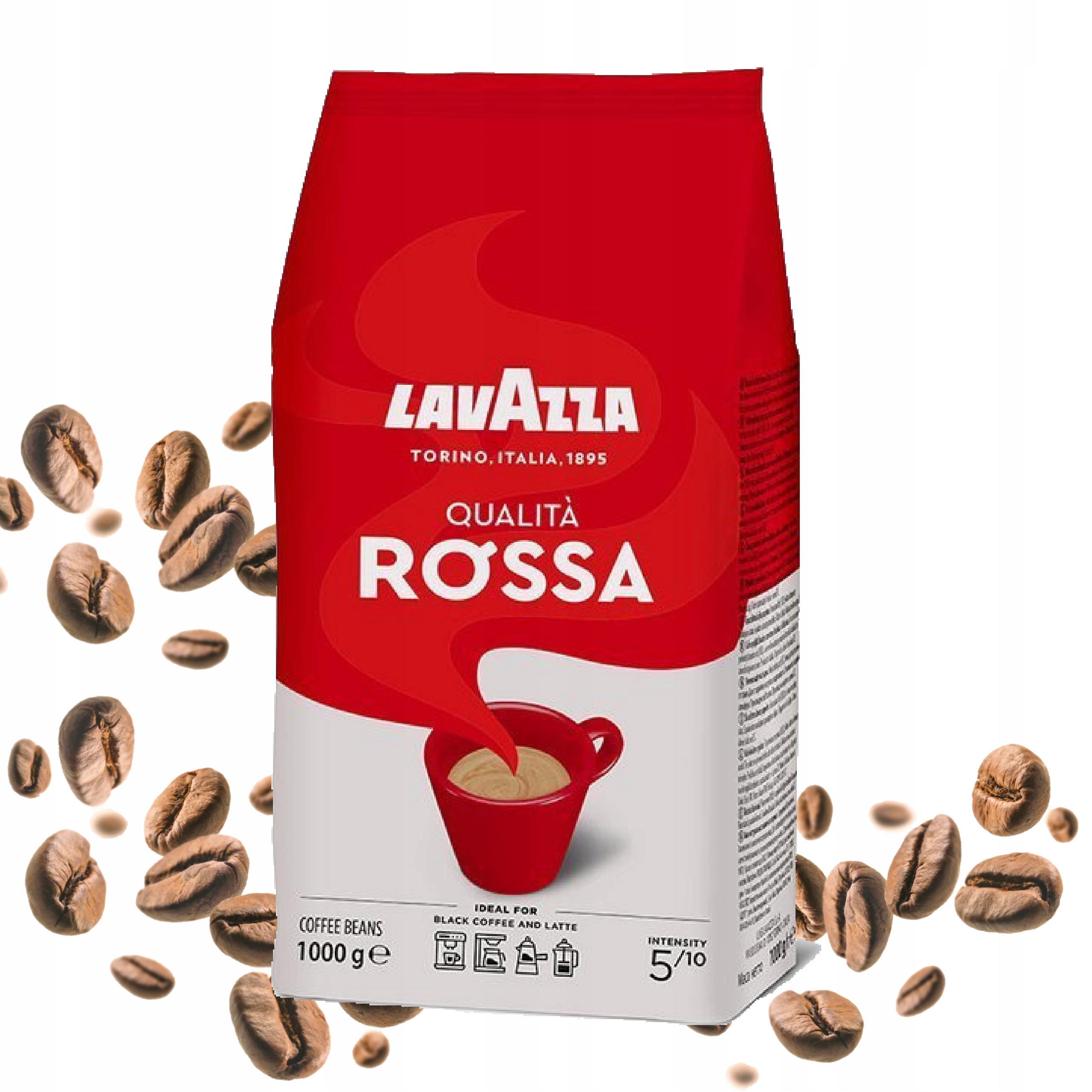 Kawa ziarnista Lavazza Qualita Rossa 1kg