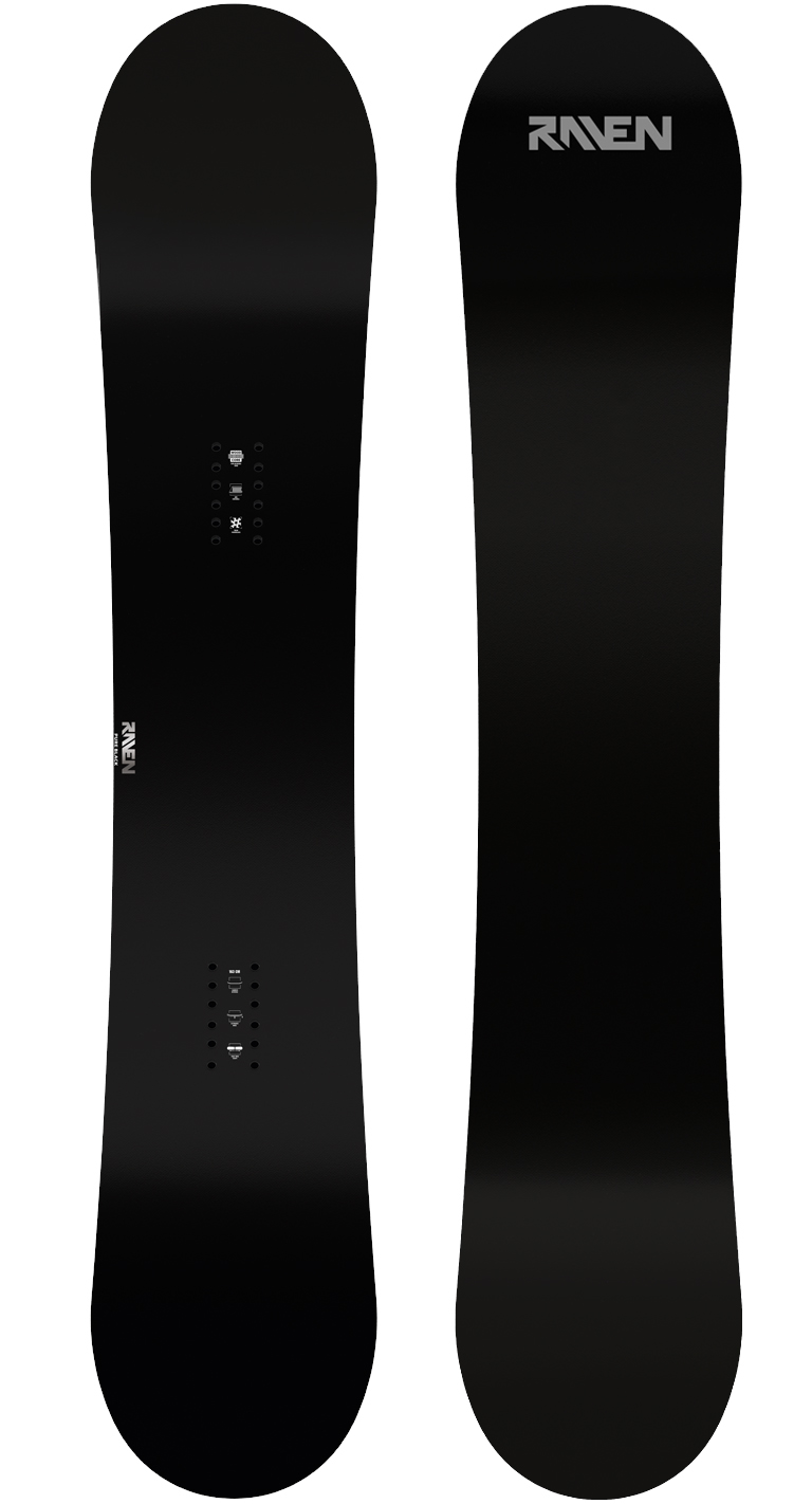 Snowboard Raven Pure Black 154cm