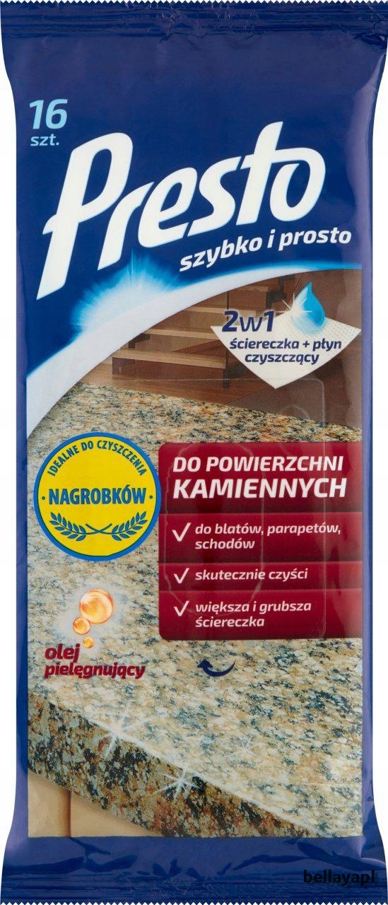 

Presto ścierki blaty schody nagrobki kamienne 16sz