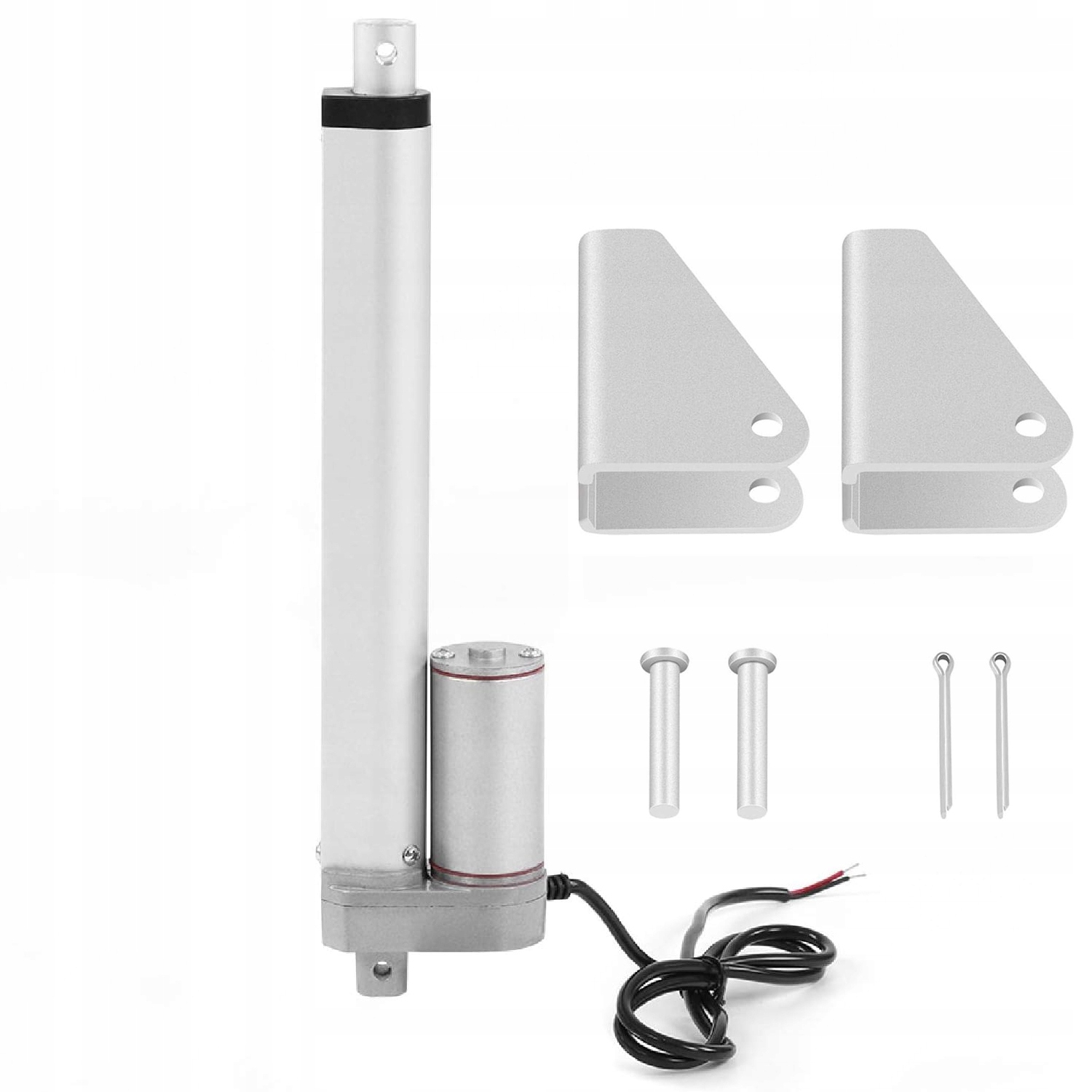 Teleskopický Kovový Pohon 12V S Výsuvem 200 MM 1000N