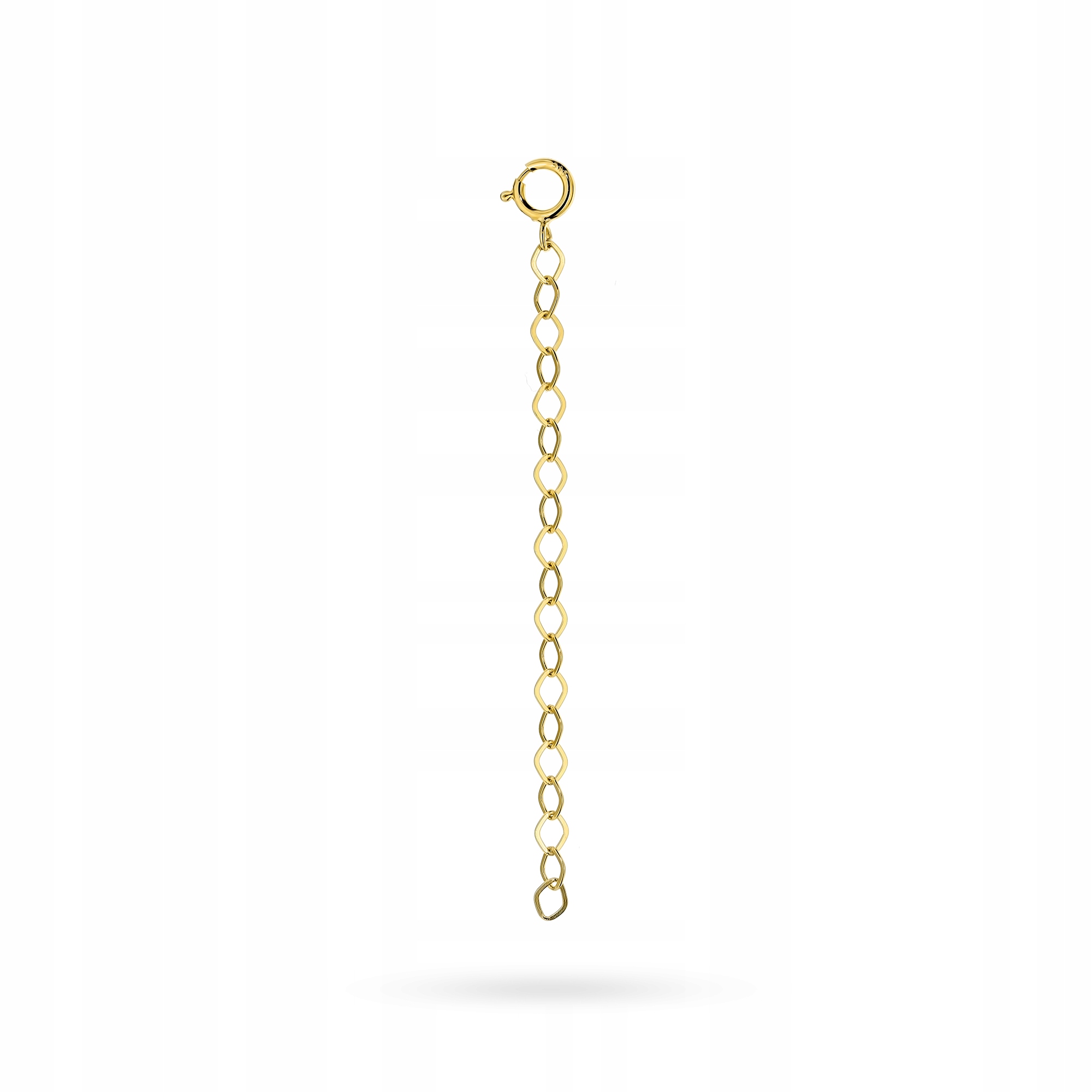 Zlatá Prodlužka pr. 585 14k pro šperky, řetízky a náramky 5 cm