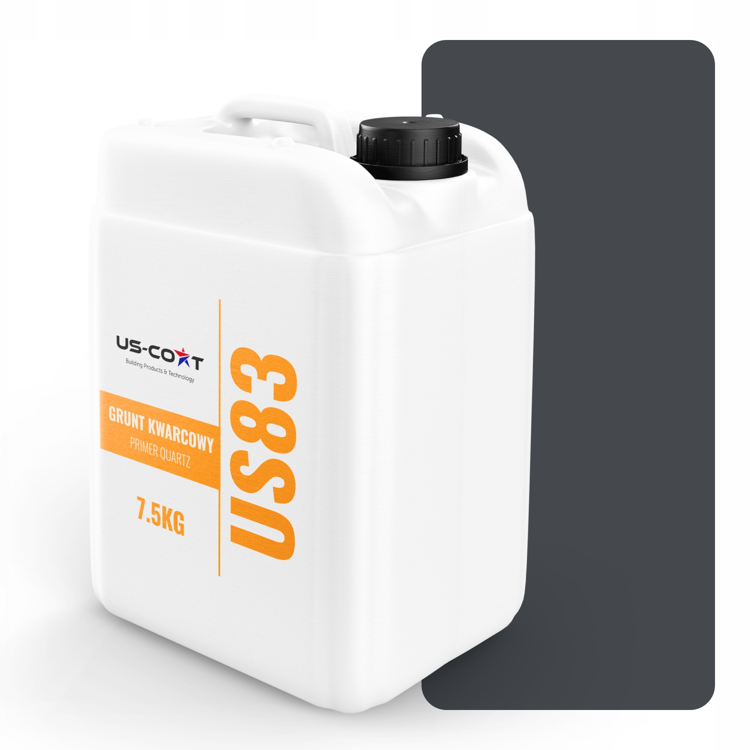 Křemenný Podklad Pod Silikonovou Omítku Šedý Ocelový RAL7024 7.5KG Výrobce