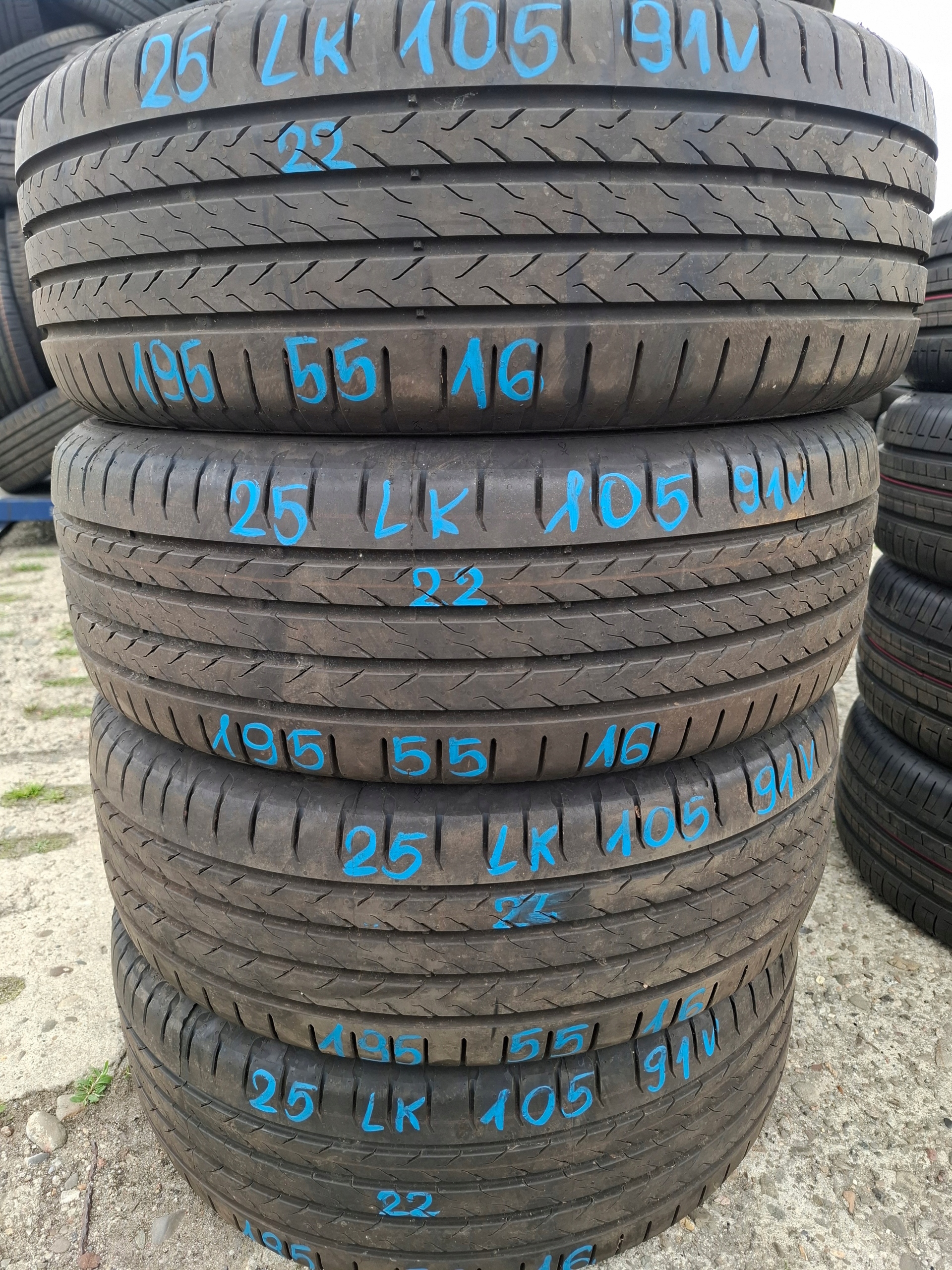 ② EcoContact6 195/55 R16 87T タイヤ2本セット Continental EcoContact 6 195/55 R16 87 V » Oponeo