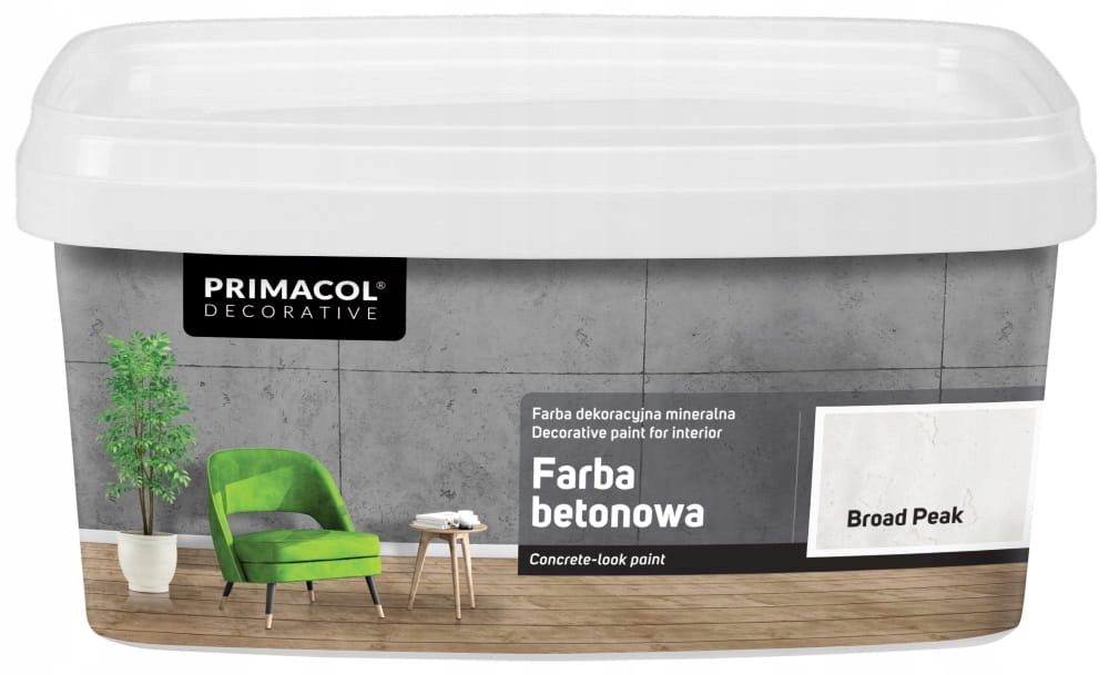 

Primacol Farba Betonowa Broad Peak 8kg