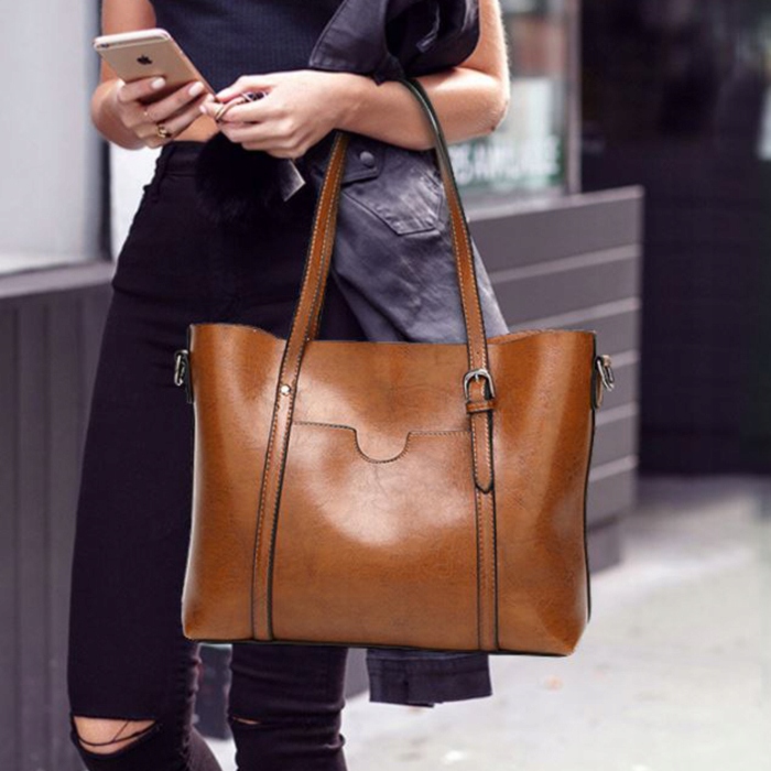 TORBA DAMSKA SKÓRZANA POJEMNA MIEJSKA DUŻA A4 Płeć kobieta