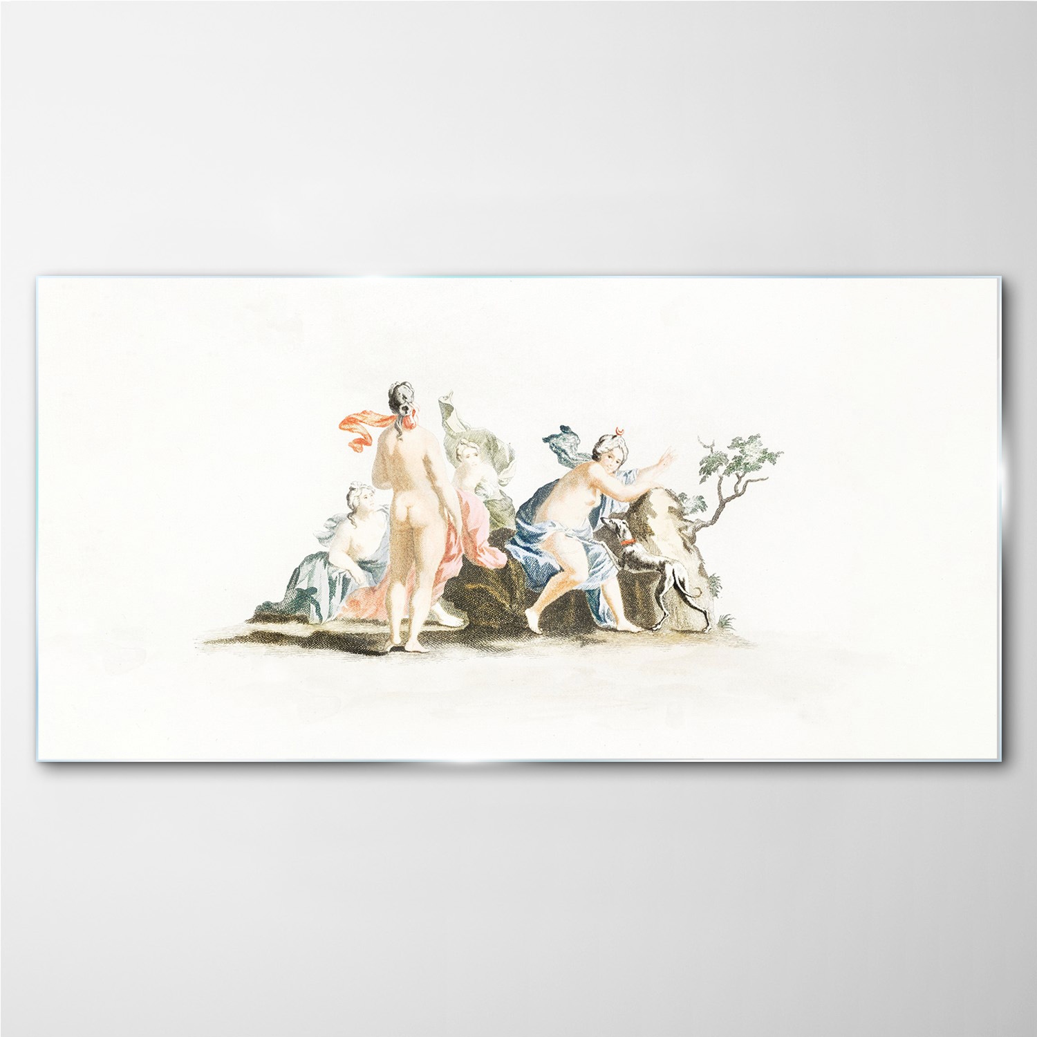 

Foto obraz szklany na ścianę Zwierzę pies 140x70