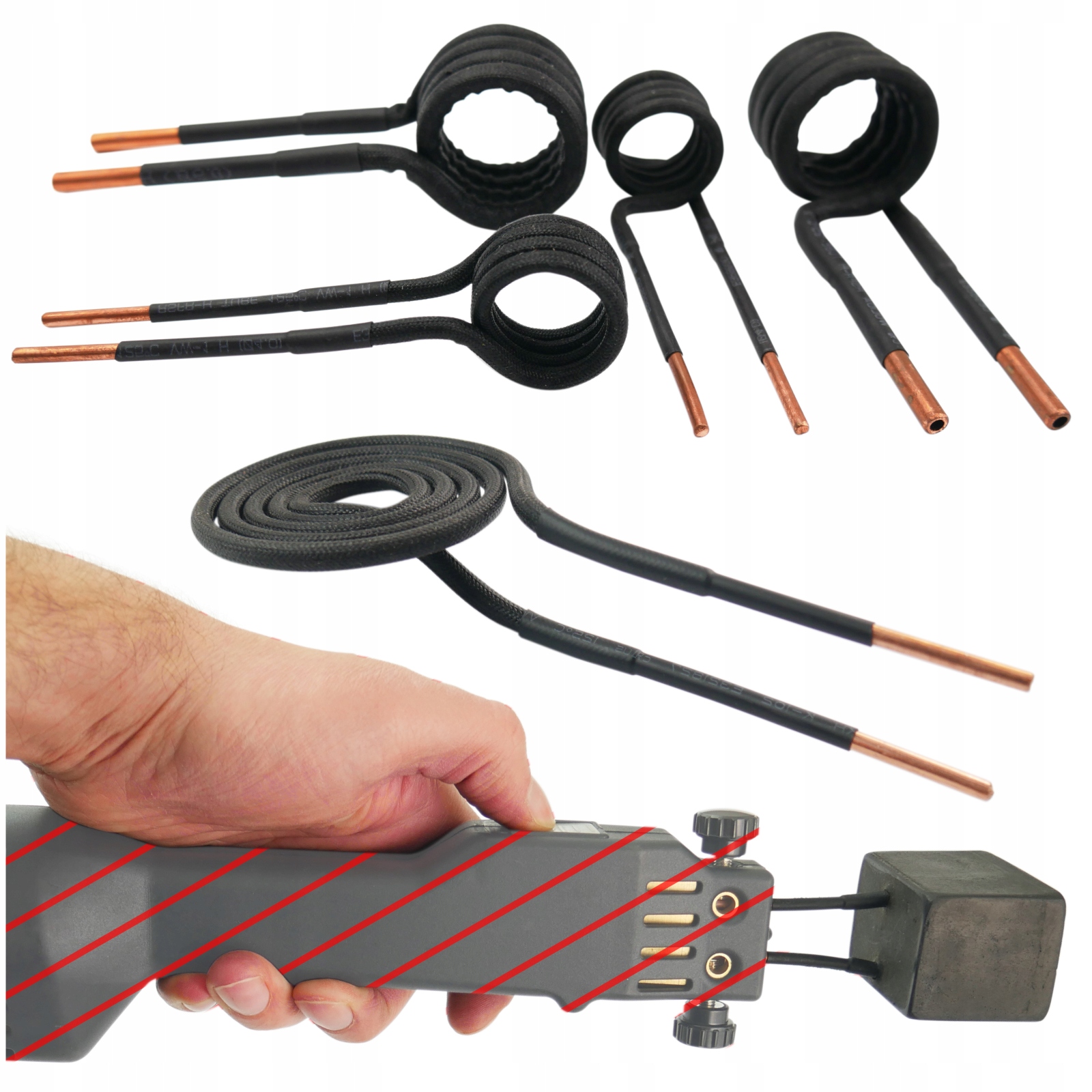 Cívky Pro Indukční Ohřívač 6 Ks boční Pdr plochá cívka pro šrouby