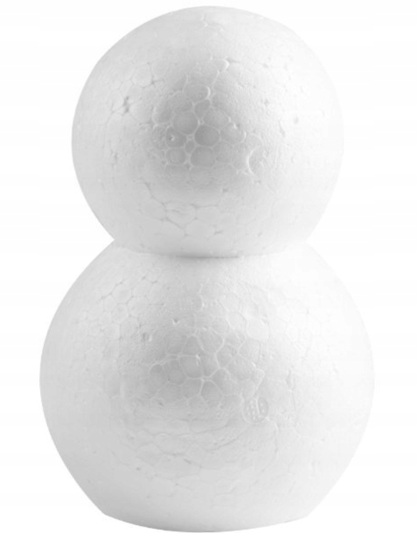 Sněhulák Polystyrenový 14,5 CM 50 Ks