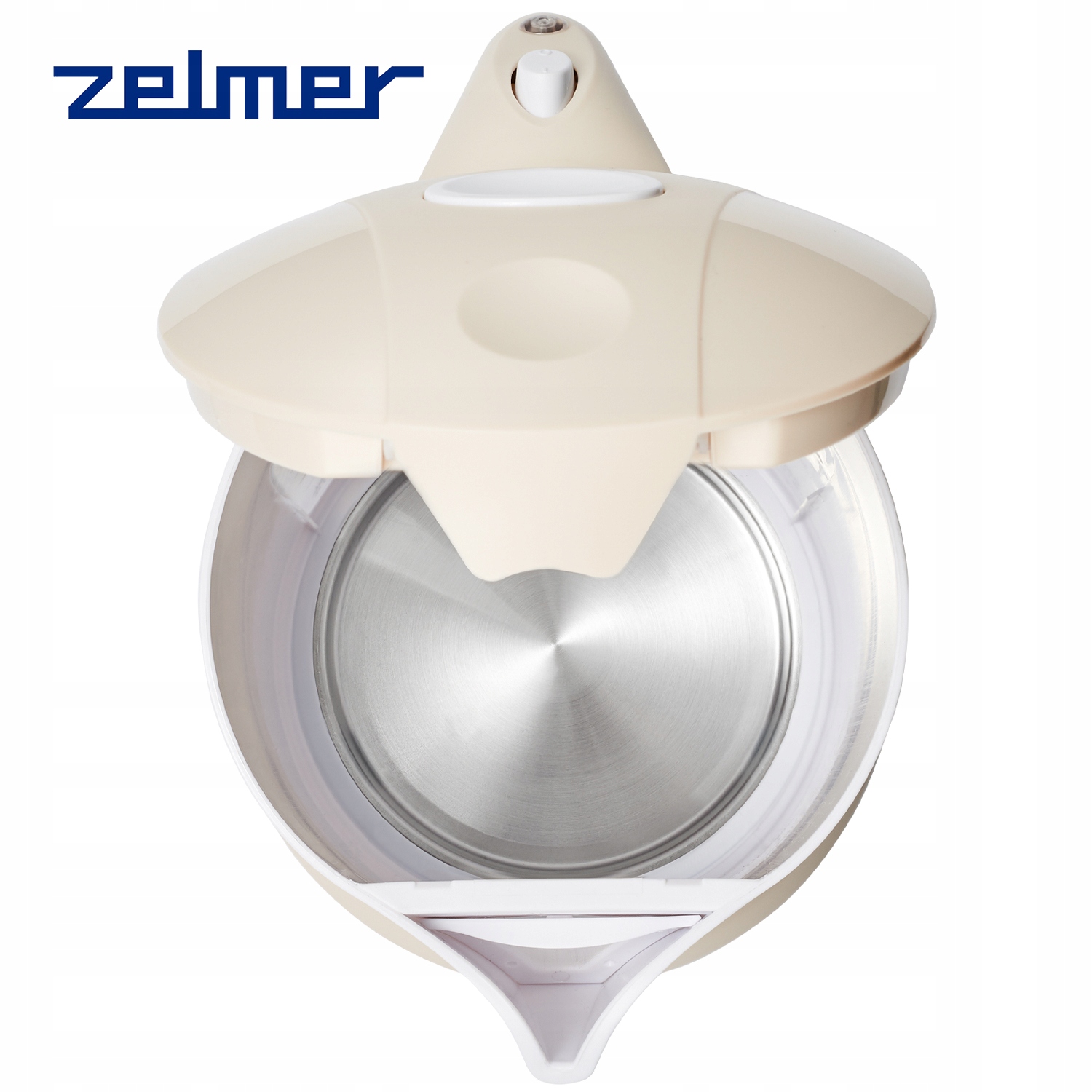 CZAJNIK ELEKTRYCZNY ZELMER BEZPRZEWODOWY FILTR PŁASKA GRZAŁKA 1,7L 2200W Pojemność 1.7 l