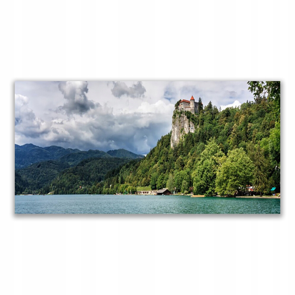 

Obraz akrylowy 120x60 Zamek w Górach Las Krajobraz