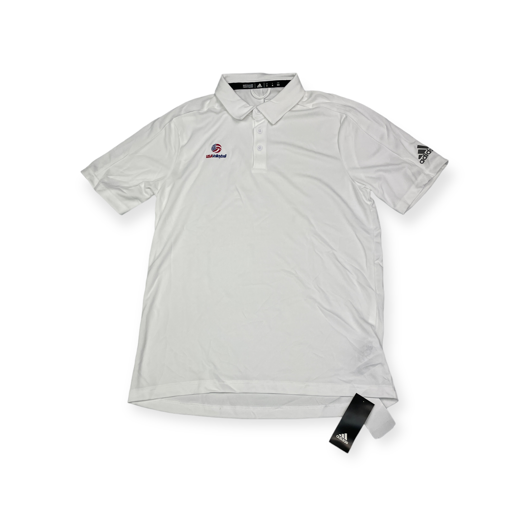 Pánské bílé tričko Adidas M