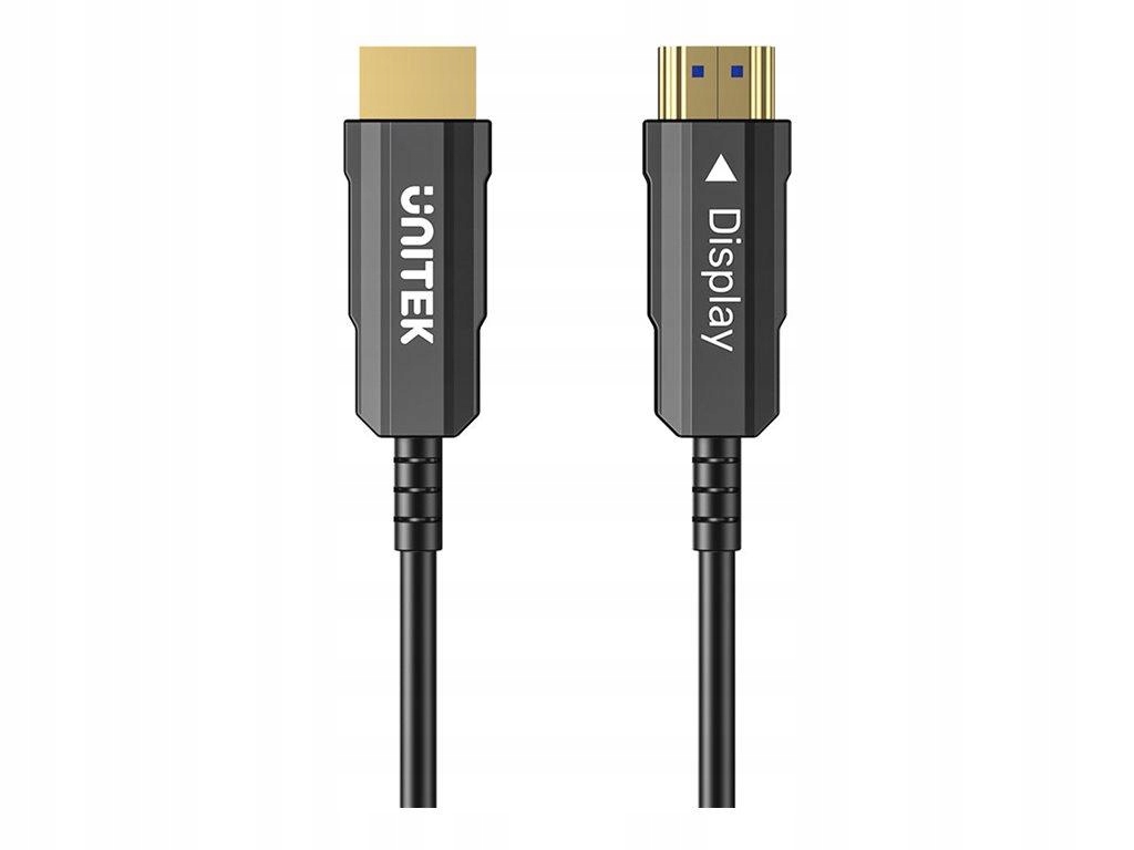 Unitek C11072BK-15M Kabel Optyczny Hdmi 2.0 Aoc 4K 60Hz 15m